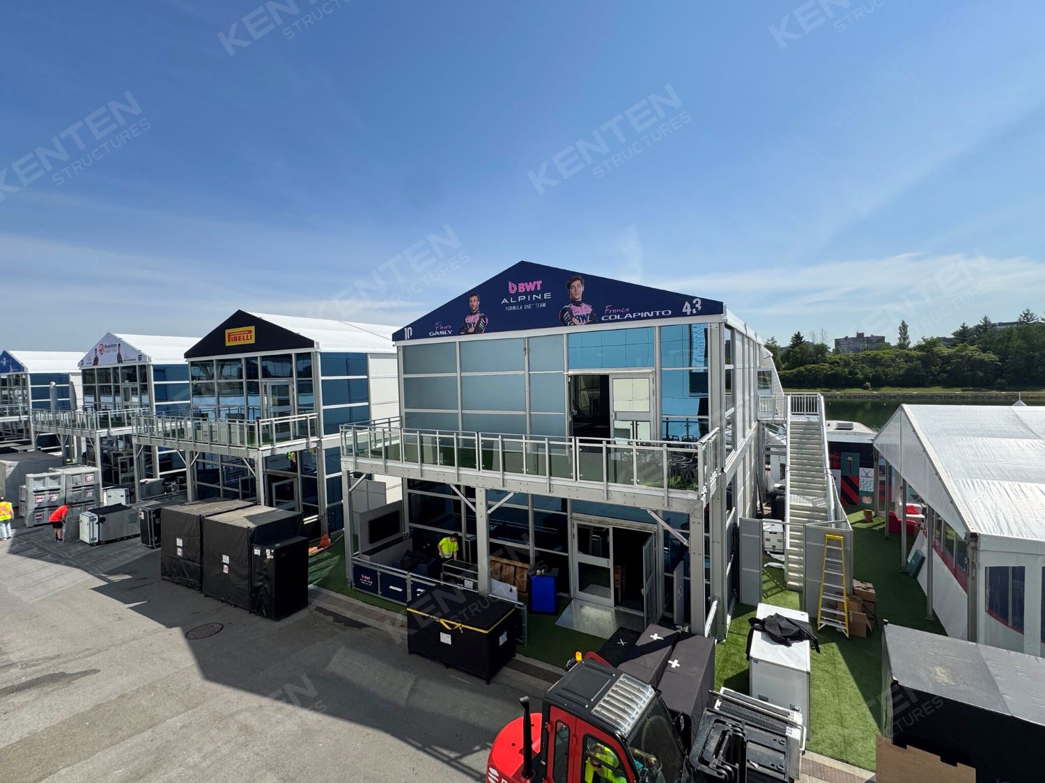 Double-decker tents